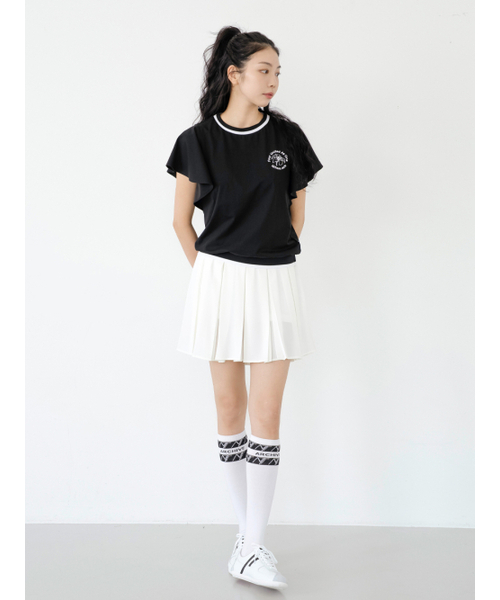 NITINA(ニティナ)の「フレアスリーブレスBK(Tシャツ/カットソー・レディース・ブラック・SMALL/MEDIUM)」の7枚目の写真