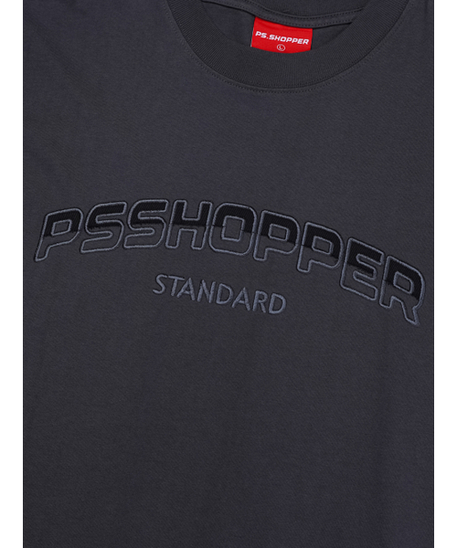 PSSHOPPER（ピーエスショッパ）の「オリジナルロゴ高密度バックパネル切り替え半袖Tシャツ[ネイビー]（Tシャツ/カットソー・メンズ・その他・MEDIUM/LARGE/X-LARGE）」の5枚目の写真