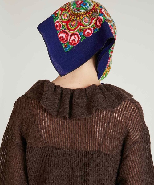 crinkle crinkle crinkle（クリンクルクリンクルクリンクル）の「【crinkle crinkle crinkle】raffule frill cardigan/ラッフルフリルカーディガン（カーディガン/ボレロ・レディース・ブラウン・FREE）」の8枚目の写真