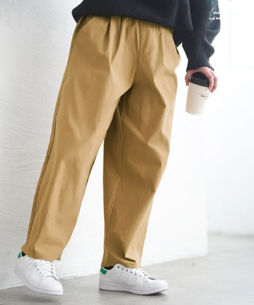 GOLDJAPAN（ゴールドジャパン）の「ストレッチコクーンパンツ【大きいサイズ対応】（その他パンツ・レディース・グレー/ベージュ/カーキ/ブラック・5L/4L/3L/LL）」の4枚目の写真