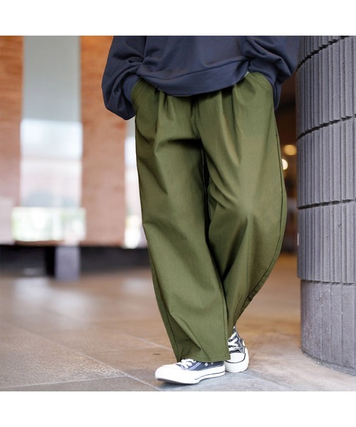GOLDJAPAN（ゴールドジャパン）の「ストレッチコクーンパンツ【大きいサイズ対応】（その他パンツ・レディース・グレー/ベージュ/カーキ/ブラック・5L/4L/3L/LL）」の12枚目の写真