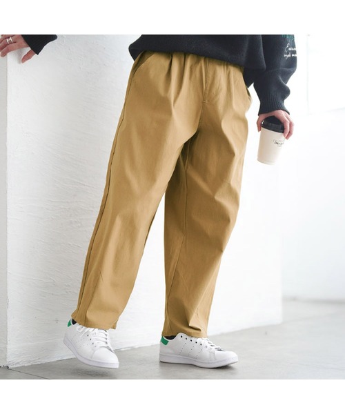 GOLDJAPAN（ゴールドジャパン）の「ストレッチコクーンパンツ【大きいサイズ対応】（その他パンツ・レディース・グレー/ベージュ/カーキ/ブラック・5L/4L/3L/LL）」の14枚目の写真