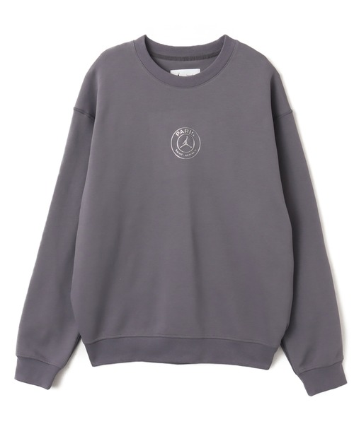 JORDAN BRAND(ジョーダンブランド)の「JORDAN BRAND M J HOOP FLEECE CREW PSG / ジョーダン ブランド フープ フリース L/S クルー PSG / NIKE【SP】(スウェット・メンズ・グレー・S/M/L/XL/XXL)」の1枚目の写真
