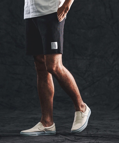 wjk reluxe(ダブルジェーケーリラックス)の「mp14494-heavy oz shorts ショートパンツ(WR26S-27)(その他パンツ・メンズ・ブラック/スモークピンク/ホワイト・XL/L/M/S)」の2枚目の写真