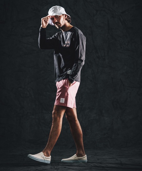 wjk reluxe(ダブルジェーケーリラックス)の「mp14494-heavy oz shorts ショートパンツ(WR26S-27)(その他パンツ・メンズ・ブラック/スモークピンク/ホワイト・XL/L/M/S)」の15枚目の写真