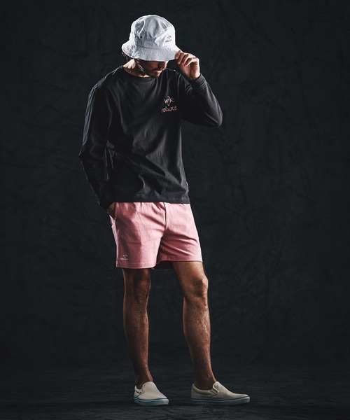 wjk reluxe(ダブルジェーケーリラックス)の「mp14494-heavy oz shorts ショートパンツ(WR26S-27)(その他パンツ・メンズ・ブラック/スモークピンク/ホワイト・XL/L/M/S)」の16枚目の写真