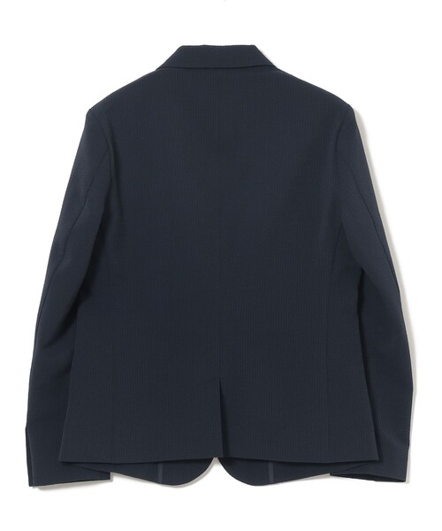 BEAMS GOLF(ビームスゴルフ)の「〈WOMEN〉PURPLE LABEL / ストレッチ サッカー ジャケット(テーラードジャケット・レディース・サックスブルー/ネイビー・MEDIUM/LARGE/SMALL)」の6枚目の写真