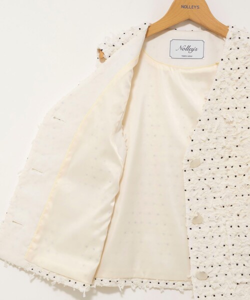 NOLLEY’S（ノーリーズ）の「45th limited editionフラッグカラミジレ（ベスト・レディース・ネイビー/オフホワイト・38）」の15枚目の写真