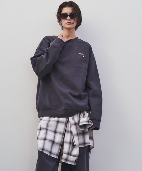み*ー様 josemoon HOODIE CHECK SHIRT ブラック完売品 JOSE MOON（ジョゼムーン）の「HOODIE CHECK SHIRT/フーディーチェック