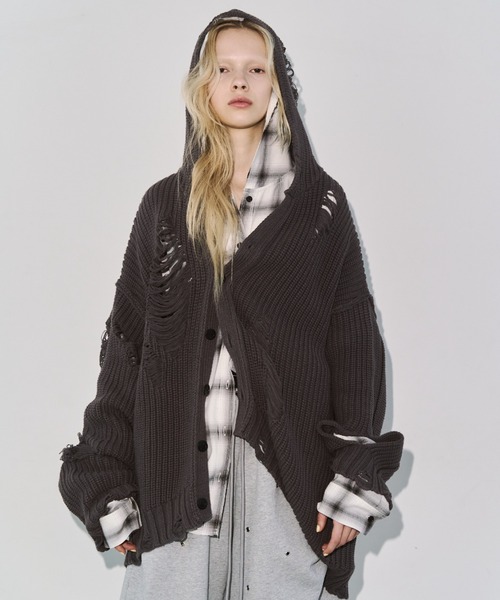 JOSE MOON（ジョゼムーン）の「HOODIE CHECK SHIRT/フーディーチェック