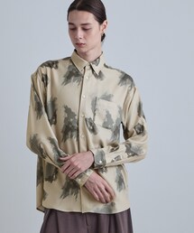 tk.TAKEO KIKUCHI（ティーケータケオキクチ）の「スモークブラープリントシャツ（シャツ/ブラウス）」