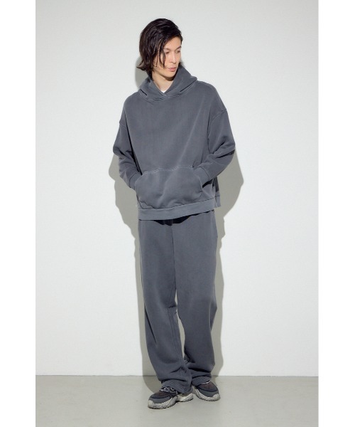 AZUL by moussy(アズールバイマウジー)の「裏起毛リラックスパンツ(スウェットパンツ・メンズ・ライトベージュ/ライトブラック・SMALL/MEDIUM/LARGE)」の4枚目の写真