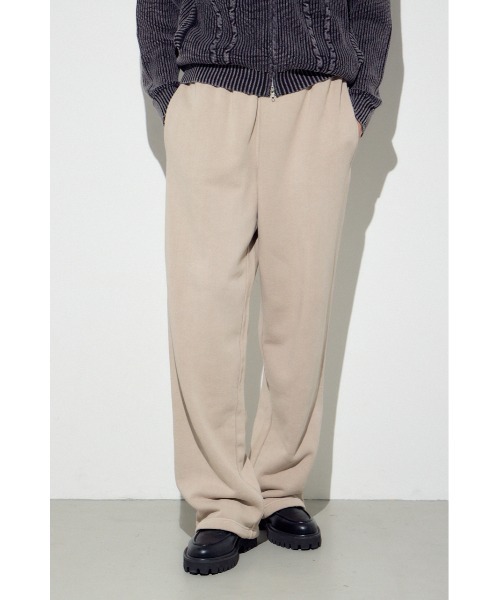 AZUL by moussy(アズールバイマウジー)の「裏起毛リラックスパンツ(スウェットパンツ・メンズ・ライトベージュ/ライトブラック・SMALL/MEDIUM/LARGE)」の14枚目の写真