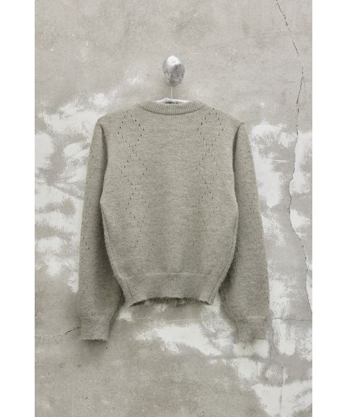 YOUTH(ユース)の「Argyle Punching Knit Cardigan - Beige(カーディガン/ボレロ・レディース・その他・SMALL/MEDIUM)」の4枚目の写真