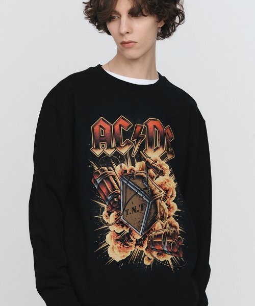 Bravado(ブラヴァド)の「ACDC T.N.T Sweatshirt BK (BRENT2316)(スウェット・メンズ・その他・M/L/XL)」の1枚目の写真