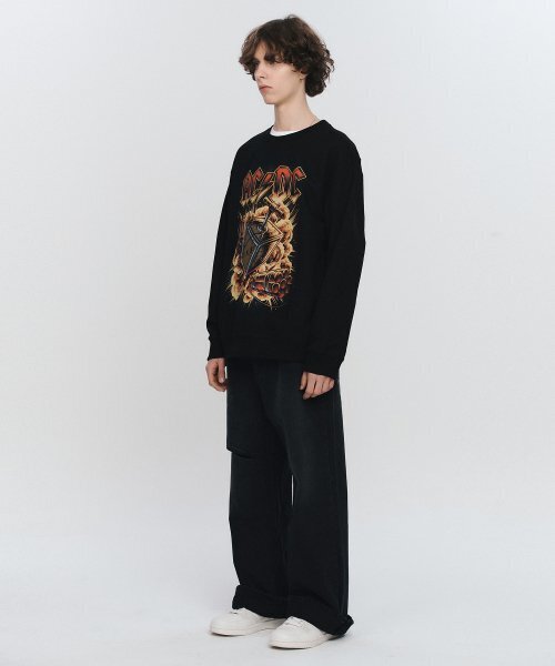 Bravado(ブラヴァド)の「ACDC T.N.T Sweatshirt BK (BRENT2316)(スウェット・メンズ・その他・M/L/XL)」の5枚目の写真