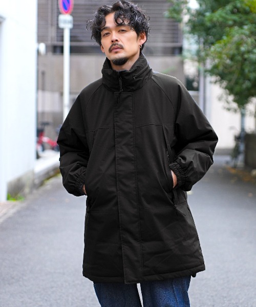 LUXSTYLE(ラグスタイル)の「薄中綿モンスターパーカー(ブルゾン・メンズ・ブラック・M/L)」の2枚目の写真