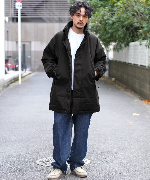 LUXSTYLE(ラグスタイル)の「薄中綿モンスターパーカー(ブルゾン・メンズ・ブラック・M/L)」の4枚目の写真