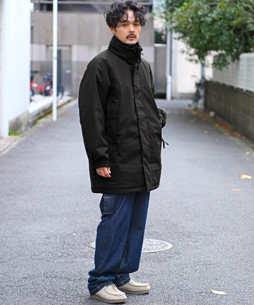 LUXSTYLE(ラグスタイル)の「薄中綿モンスターパーカー(ブルゾン・メンズ・ブラック・M/L)」の5枚目の写真