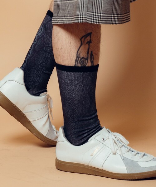 Subciety(サブサエティ)の「Python socks(ソックス/靴下・メンズ・ブラック/ブラウン・FREE)」の20枚目の写真