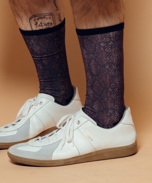 Subciety(サブサエティ)の「Python socks(ソックス/靴下・メンズ・ブラック/ブラウン・FREE)」の14枚目の写真