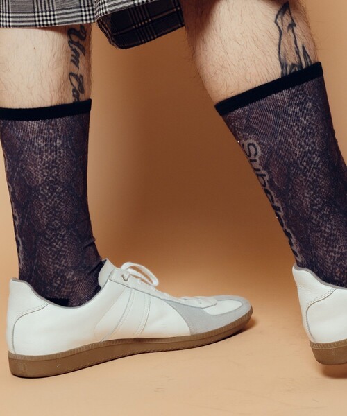 Subciety(サブサエティ)の「Python socks(ソックス/靴下・メンズ・ブラック/ブラウン・FREE)」の15枚目の写真