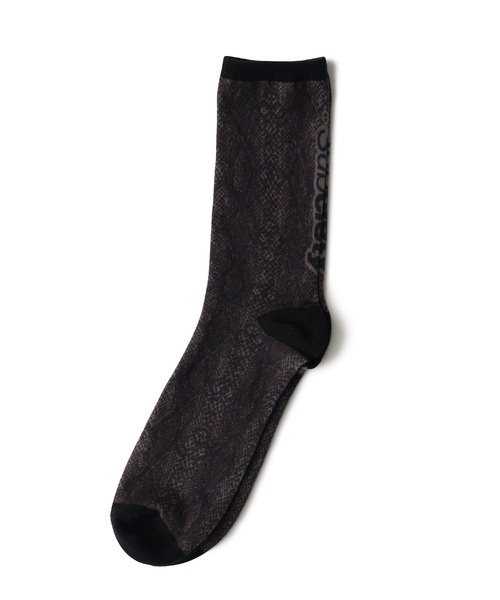 Subciety（サブサエティ）の「Python socks（ソックス/靴下・メンズ・ブラック/ブラウン・FREE）」の5枚目の写真