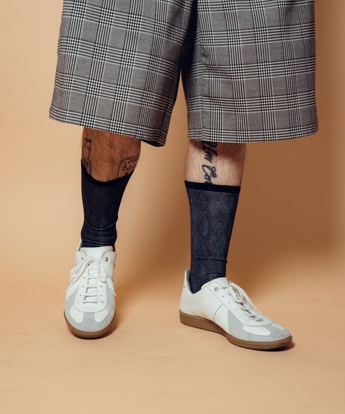 Subciety（サブサエティ）の「Python socks（ソックス/靴下・メンズ・ブラック/ブラウン・FREE）」の7枚目の写真