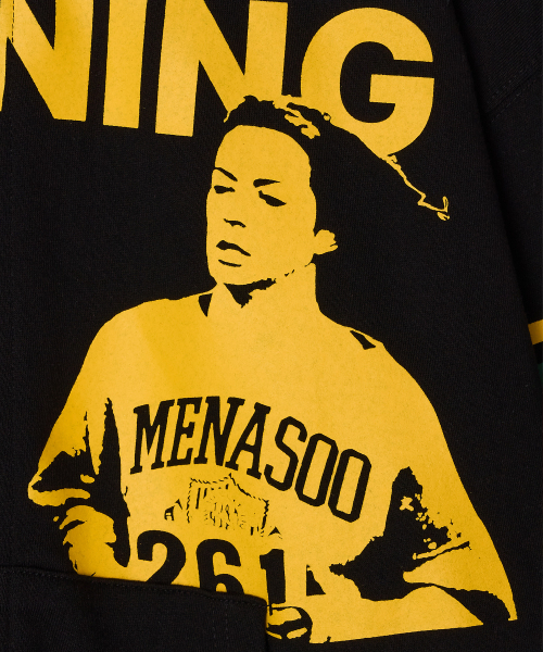 MENASOO（ミナス）の「Round Neck Running Zipup Cardigan_Black（カーディガン/ボレロ・レディース・ブラック・F）」の15枚目の写真