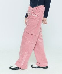 L6 CORDUROY POCKET PANTS(PINK)