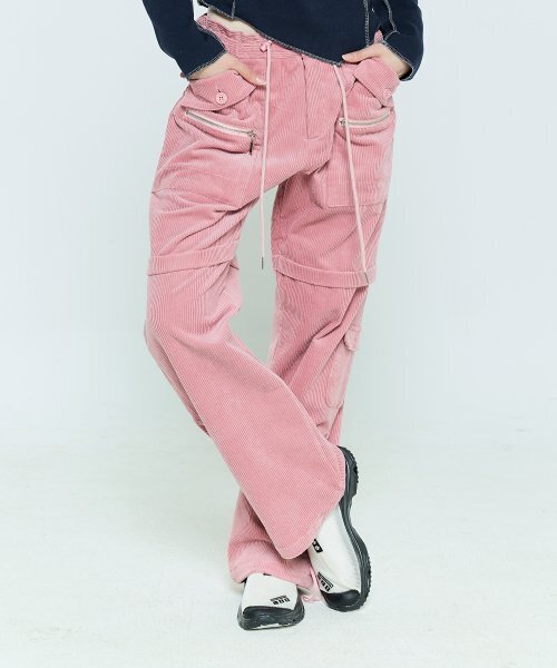 LARTIGENT（ラーティゼン）の「L6 CORDUROY POCKET PANTS(PINK)（その他パンツ・レディース・その他・FREE）」の3枚目の写真
