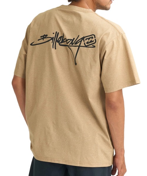 BILLABONG(ビラボン)の「BILLABONG メンズ サーフTシャツ 水陸両用 UVカット BG011859(Tシャツ/カットソー・メンズ・ベージュ/ブラック/ホワイト・M/L)」の1枚目の写真