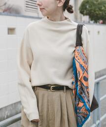 ITEMS URBANRESEARCH | 『イージーケア/静電気防止』ボトルネックニットプルオーバー(楽着シリーズ)(ニット/セーター)