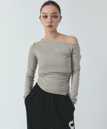 JUST A NOON（ジャストアヌーン）の「ワンショルカットソー（Tシャツ/カットソー）」