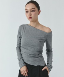 JUST A NOON（ジャストアヌーン）の「ワンショルカットソー（Tシャツ/カットソー）」