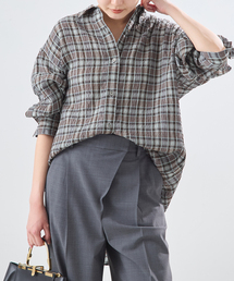 journal standard L'essage | チェックカシュクールシャツ(シャツ/ブラウス)