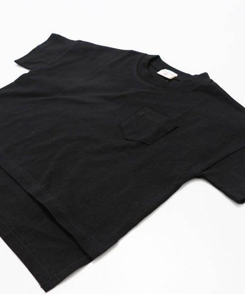 JAM & LINK（ジャムアンドリンク）の「綿100％ ビッグシルエット 無地Tシャツ（Tシャツ/カットソー・キッズ・ブラウン/クリーム/ブラック/グレイッシュブルー/パープル/ミント/チャコール/ワインレッド・130cm/120cm/110cm/160cm/150cm/140cm/100cm）」の15枚目の写真