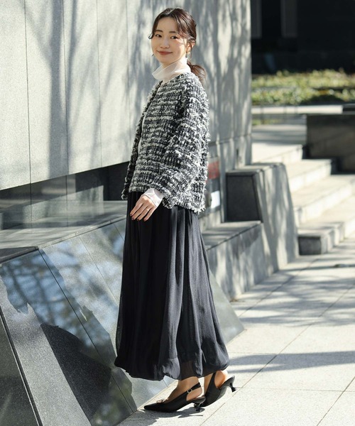 Gready Brilliant(グレディブリリアン)の「オーガンシアータートル(Tシャツ/カットソー・レディース・オフホワイト/ブラック・38)」の19枚目の写真