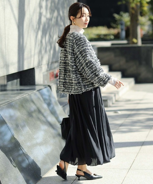 Gready Brilliant(グレディブリリアン)の「オーガンシアータートル(Tシャツ/カットソー・レディース・オフホワイト/ブラック・38)」の22枚目の写真