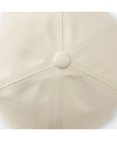 無印良品（ムジルシリョウヒン）の「ＵＶカット透湿撥水　防水テープ使いキャップ（キャップ・レディース・チャコールグレー/ブラック/アイボリー/ベージュ・55-59cm）」の14枚目の写真