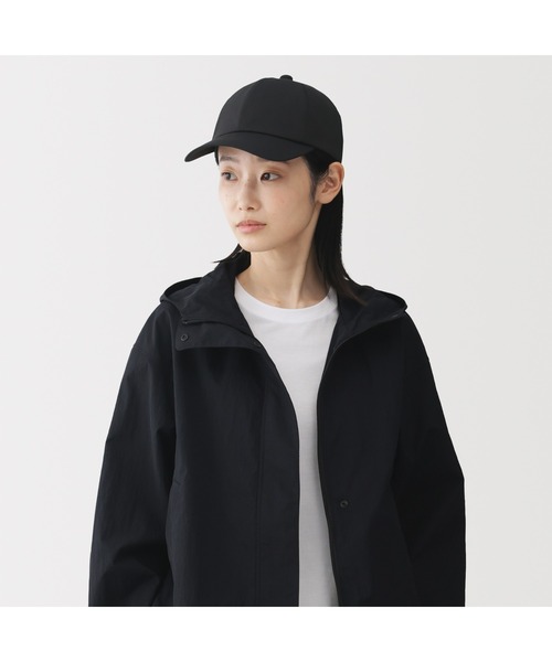 無印良品（ムジルシリョウヒン）の「ＵＶカット透湿撥水　防水テープ使いキャップ（キャップ・レディース・チャコールグレー/ブラック/アイボリー/ベージュ・55-59cm）」の10枚目の写真