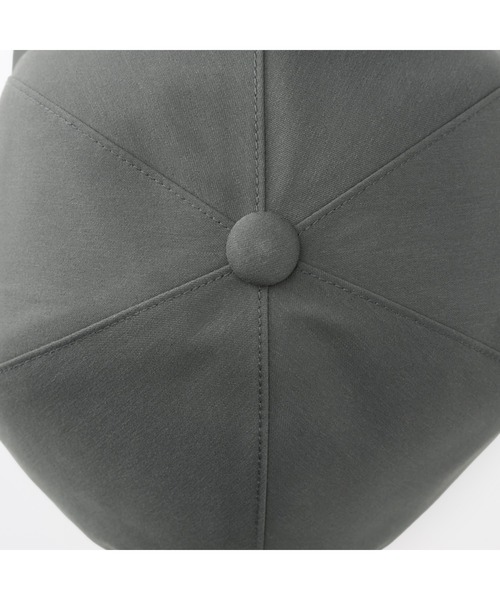 無印良品（ムジルシリョウヒン）の「ＵＶカット透湿撥水　防水テープ使いキャップ（キャップ・レディース・チャコールグレー/ブラック/アイボリー/ベージュ・55-59cm）」の12枚目の写真