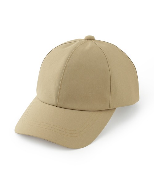 無印良品（ムジルシリョウヒン）の「ＵＶカット透湿撥水　防水テープ使いキャップ（キャップ・レディース・チャコールグレー/ブラック/アイボリー/ベージュ・55-59cm）」の21枚目の写真