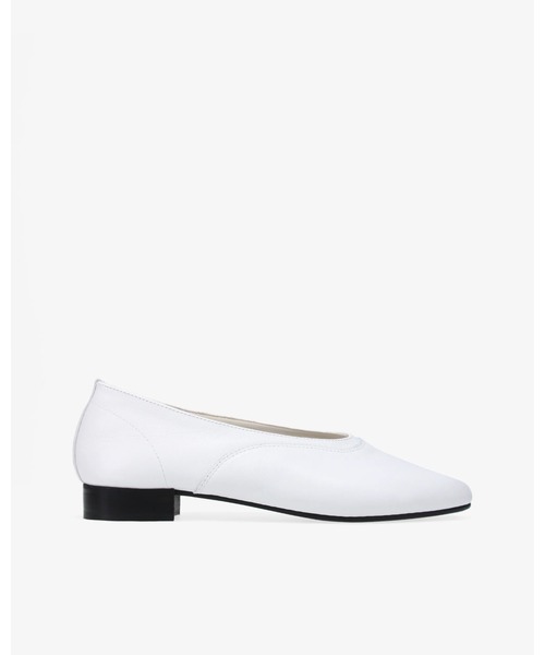 Repetto(レペット)の「Olympe バレエフラット - ラバーソール - EUサイズ / V4265VE(バレエシューズ・レディース・ホワイト・39/38/37/36)」の5枚目の写真