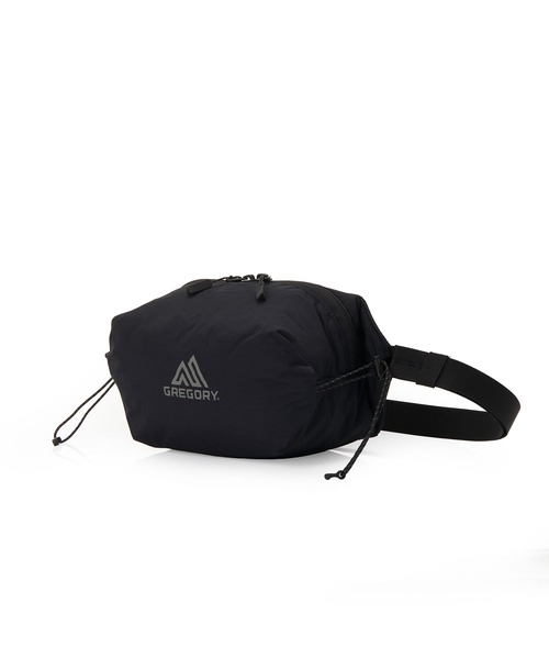 GREGORY(グレゴリー)の「エボライトランバーパック AVOLITE LUMBARPACK ブラック(ボディバッグ/ウエストポーチ・メンズ・ブラック・ONE SIZE)」の1枚目の写真