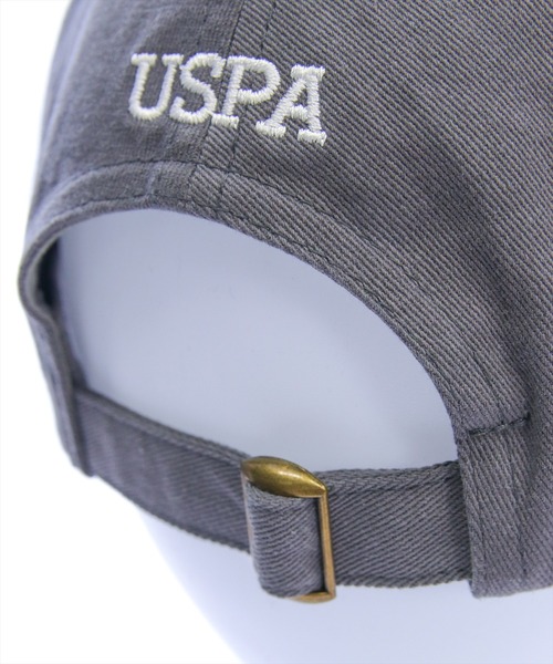 U.S. POLO ASSN.（ユーエスポロアッスン）の「【U.S. POLO ASSN.】clear 別注 刺繍キャップ（キャップ・レディース・ネイビー/オフホワイト/グレー・F）」の7枚目の写真