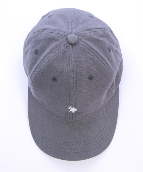 U.S. POLO ASSN.（ユーエスポロアッスン）の「【U.S. POLO ASSN.】clear 別注 刺繍キャップ（キャップ・レディース・ネイビー/オフホワイト/グレー・F）」の8枚目の写真