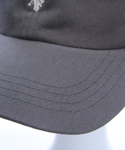 U.S. POLO ASSN.（ユーエスポロアッスン）の「【U.S. POLO ASSN.】clear 別注 刺繍キャップ（キャップ・レディース・ネイビー/オフホワイト/グレー・F）」の10枚目の写真