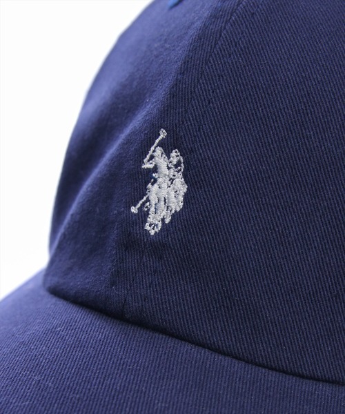 U.S. POLO ASSN.（ユーエスポロアッスン）の「【U.S. POLO ASSN.】clear 別注 刺繍キャップ（キャップ・レディース・ネイビー/オフホワイト/グレー・F）」の14枚目の写真