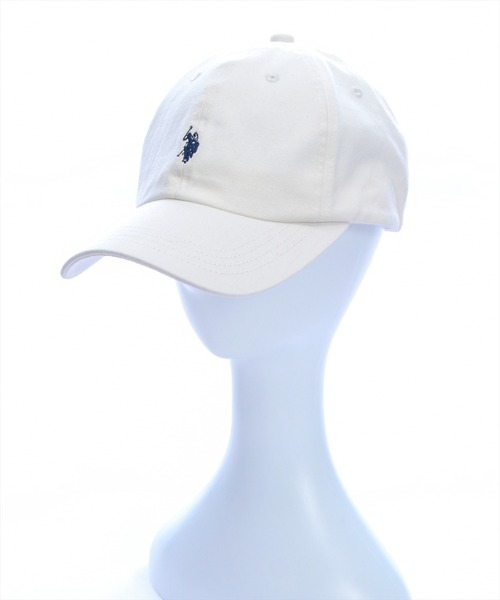 U.S. POLO ASSN.（ユーエスポロアッスン）の「【U.S. POLO ASSN.】clear 別注 刺繍キャップ（キャップ・レディース・ネイビー/オフホワイト/グレー・F）」の12枚目の写真